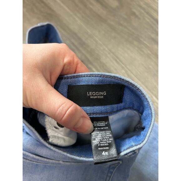 Express Women’s High-rise Skinny Jeans Legging Size 4R - Picture 7 of 8